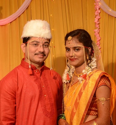Prachi and Yogesh, a happy couple from JeevanSangini